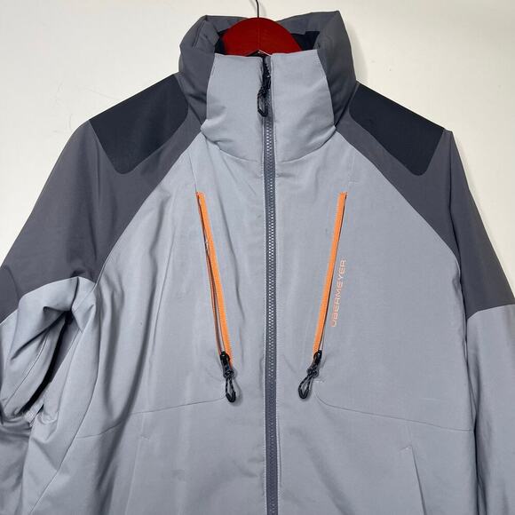 OBERMEYER Men's Foundation Grey NO HOOD ski winter Jacket sz S - Picture 15 of 15